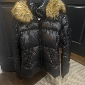 Gloss Allie Faux Fur Thumbhole Puffer Jacket